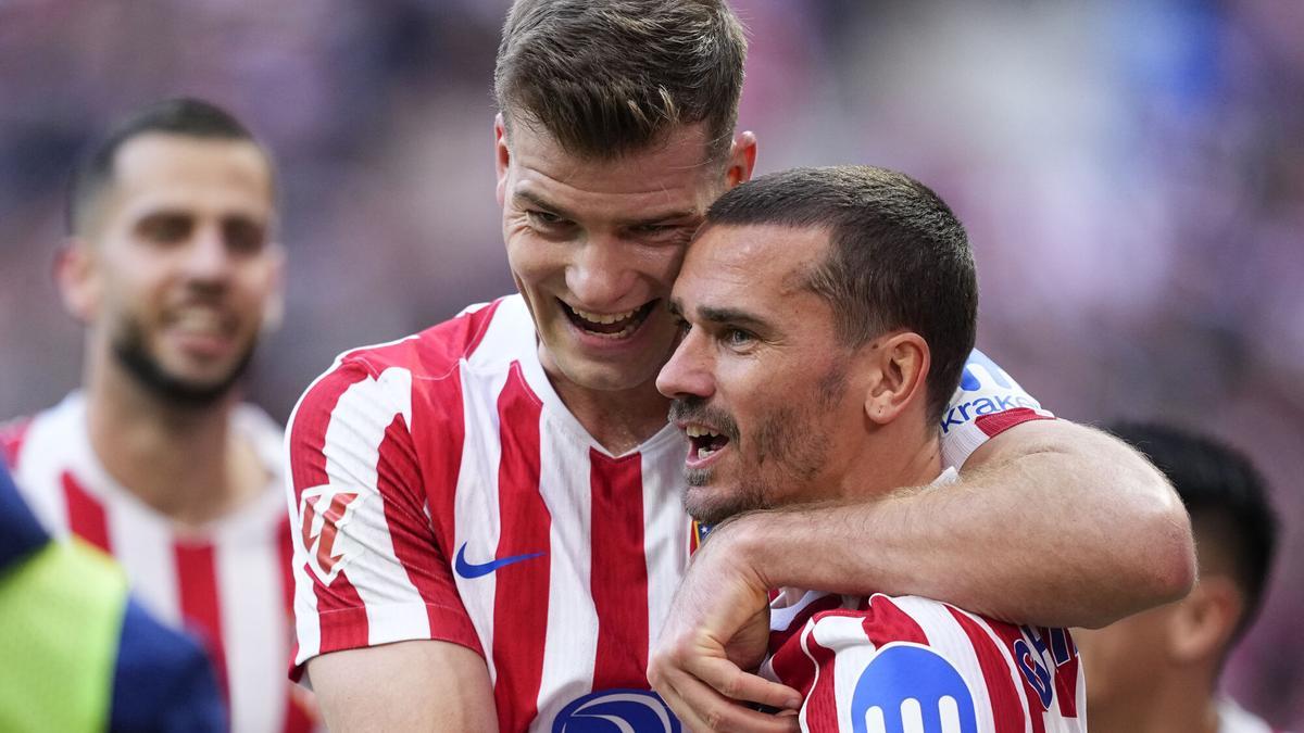Griezmann salva los tres puntos para el Atlético ante el Valencia