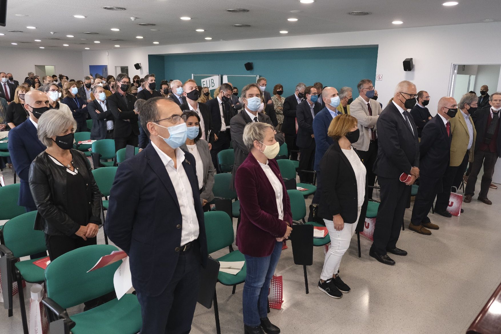 La inauguració del curs acadèmic 2021-22 de la UVic-UCC, en imatges