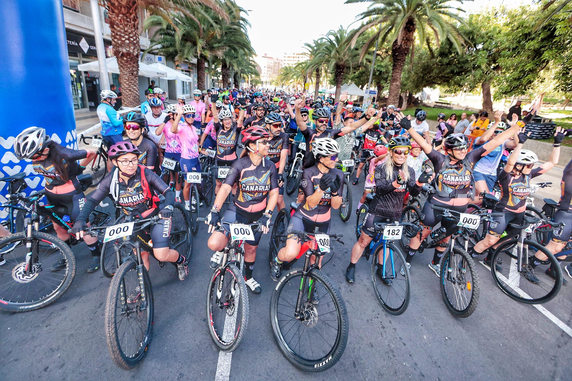 Fiesta de la bicicleta en Santa Cruz de Tenerife