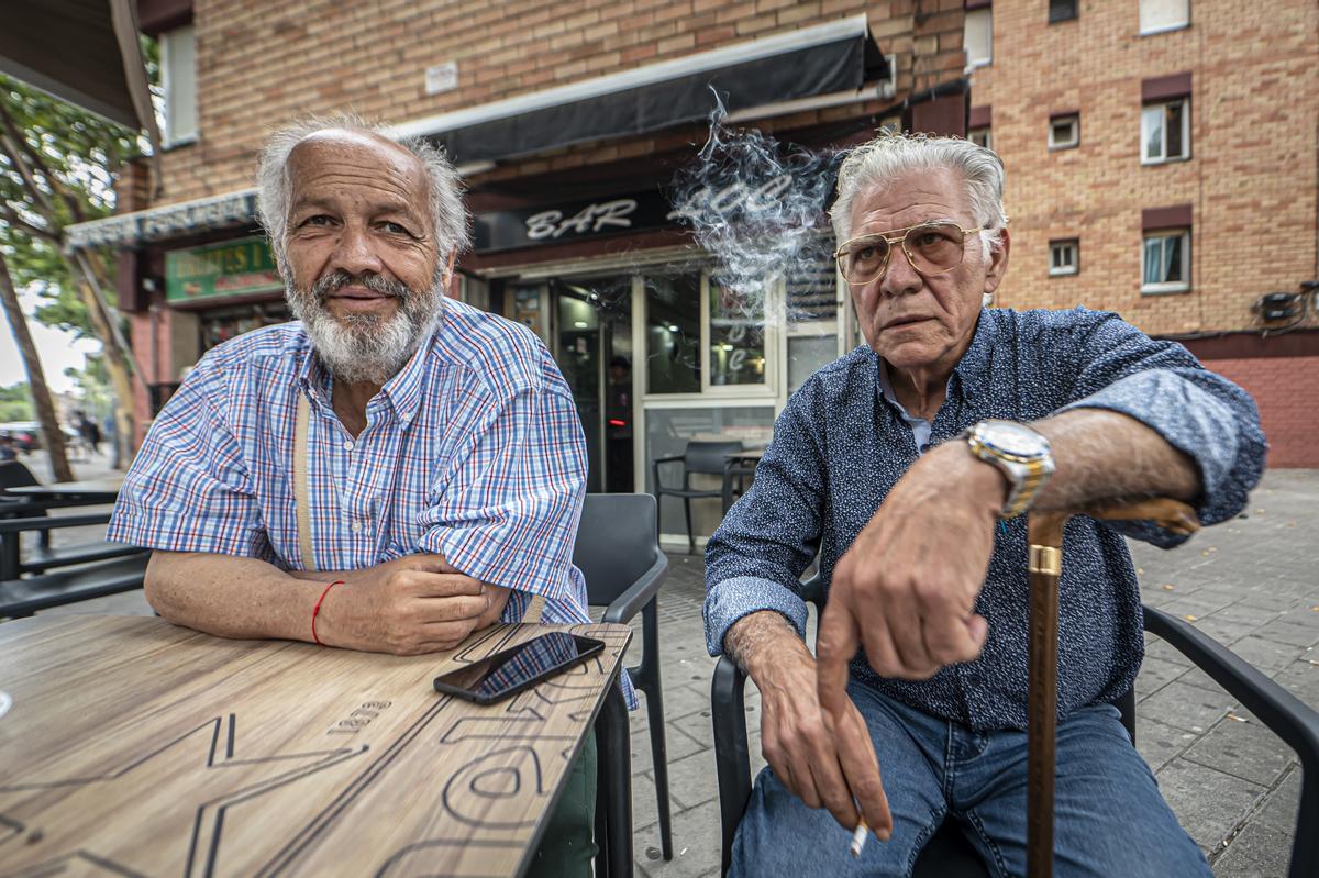 Entrevista a Julio Vargas y Manuel Cortés, dos de los líderes de la comunidad gitana en Sant Roc (Badalona).