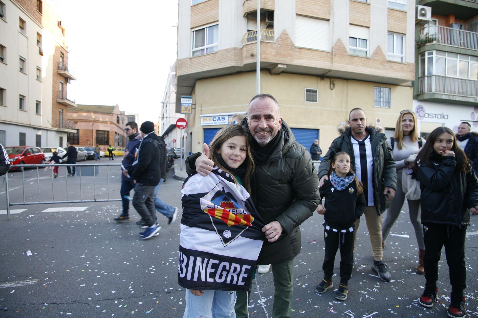 Galería | Así ha recibido la afición al Castellón antes de medirse al Eldense