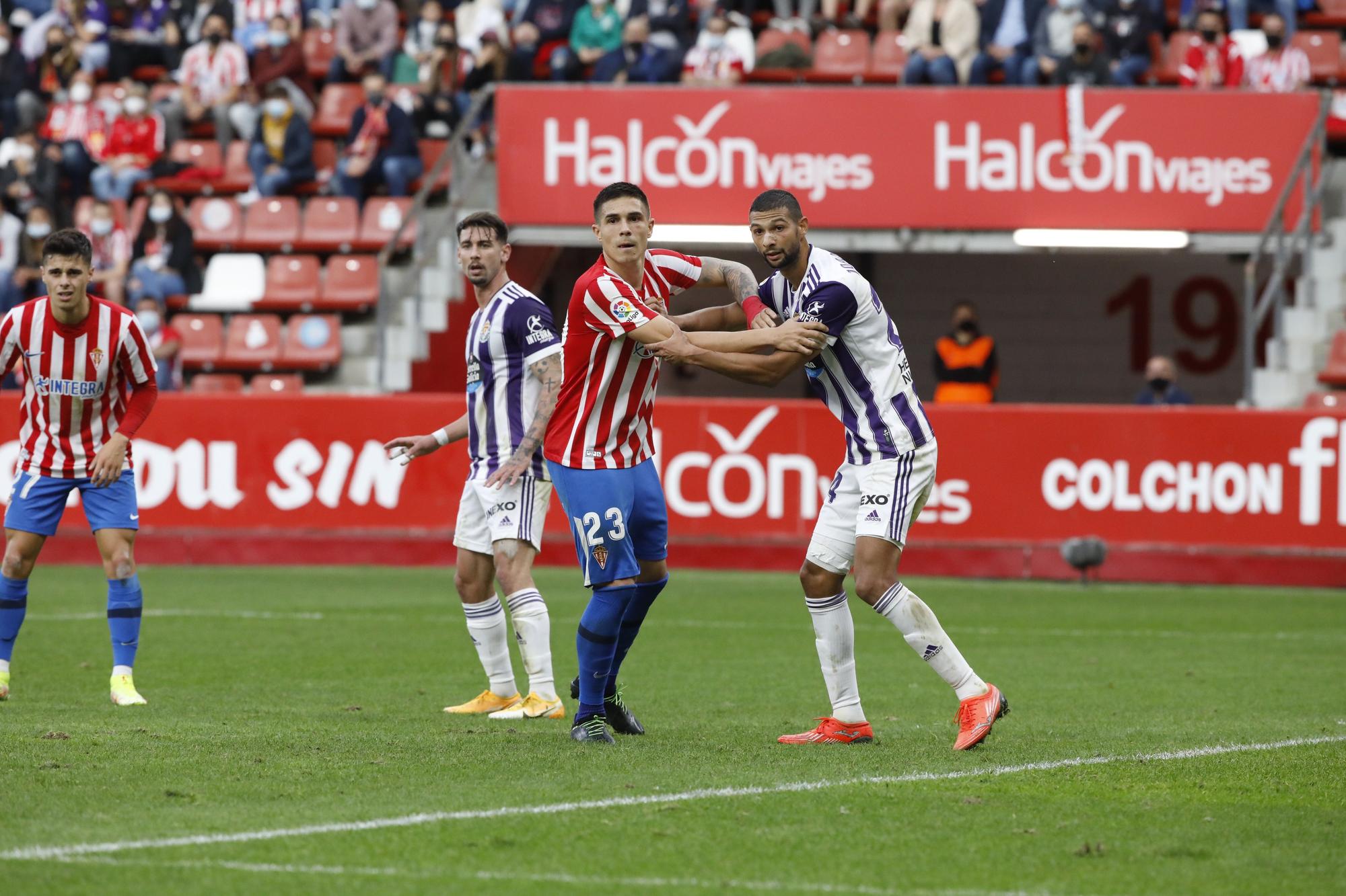 Sporting - Valladolid, en imágenes