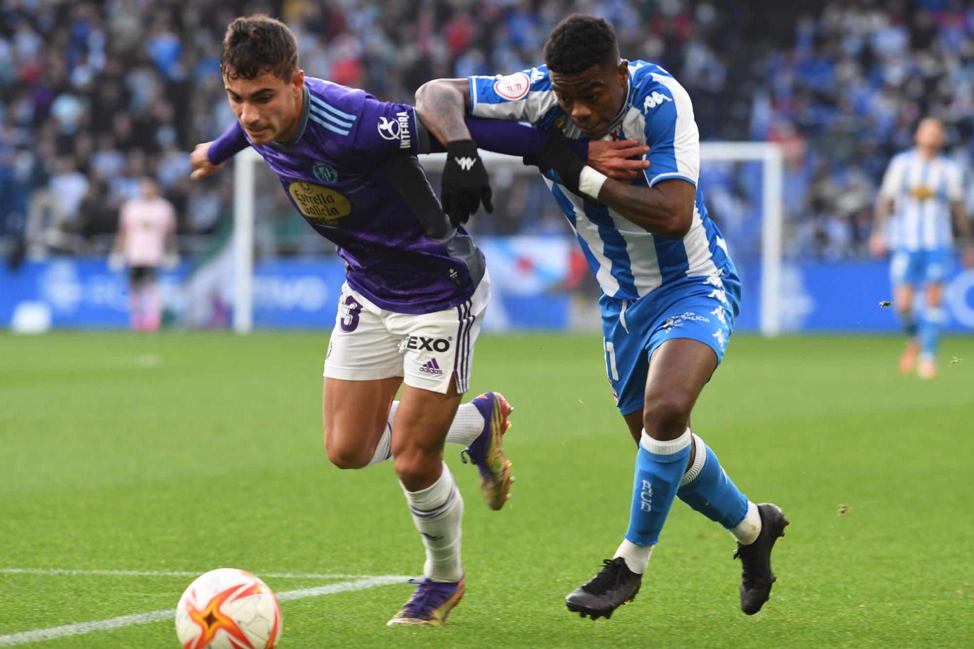 El Dépor le gana 3-0 al Valladolid Promesas