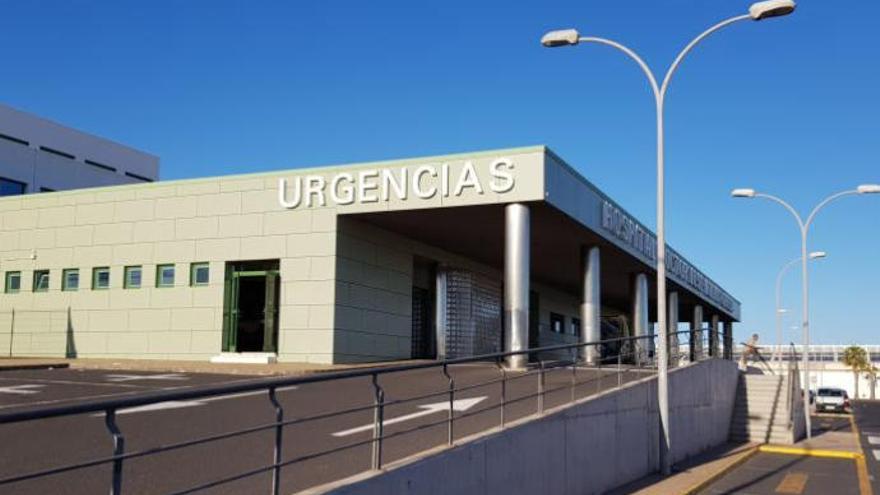 Urgencias del Hospital Doctor José Molina Orosa, en Arrecife.