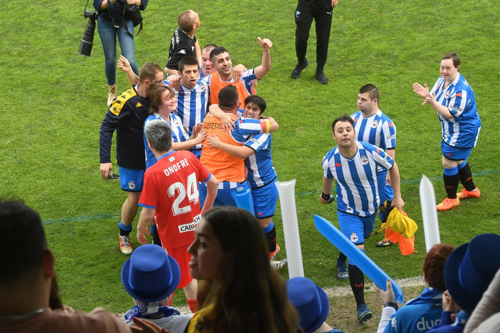 Entrega de medallas LaLiga Genuine: Abegondo acoge 36 partidos en un fin de semana