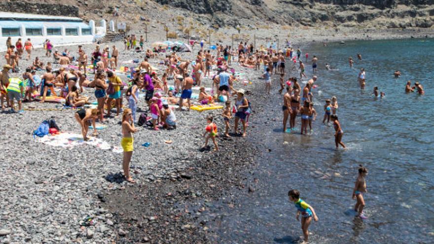 Playa del Dedo de Dios en Agaete.