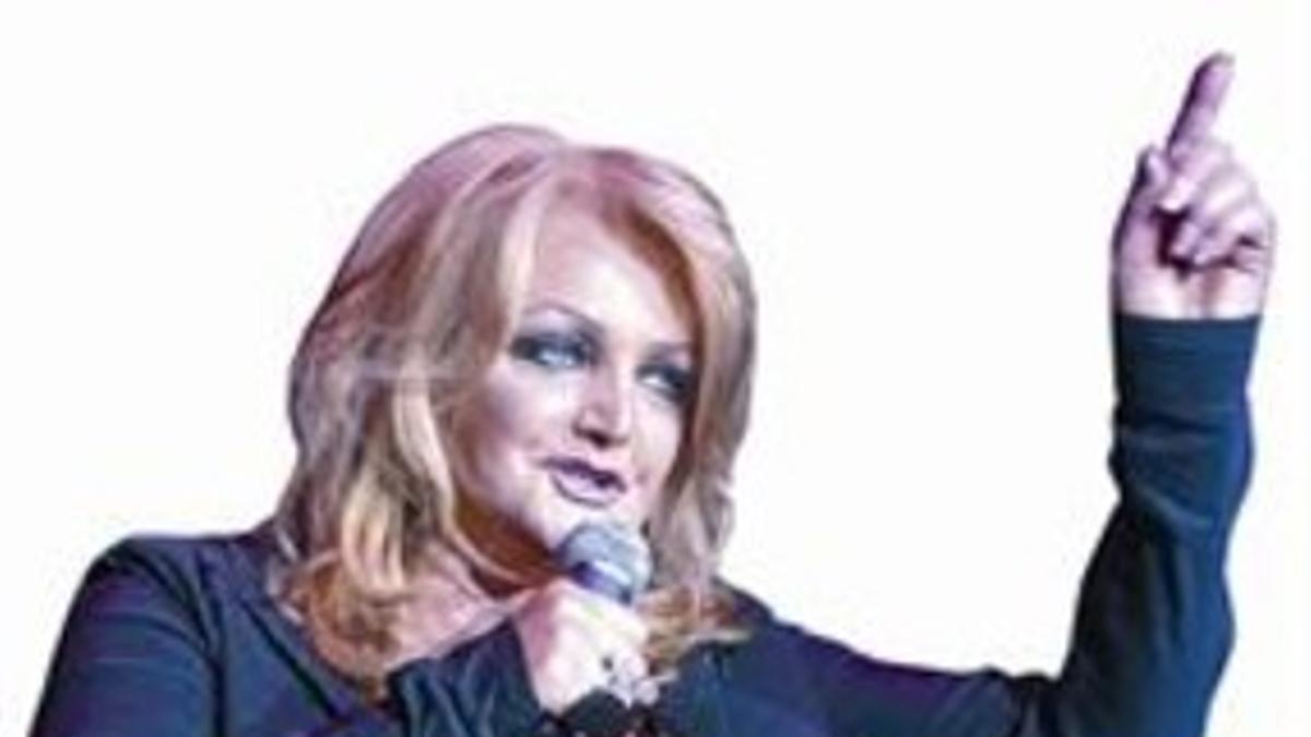 La cantante galesa Bonnie Tyler, que mañana actúa en Lloret de Mar.