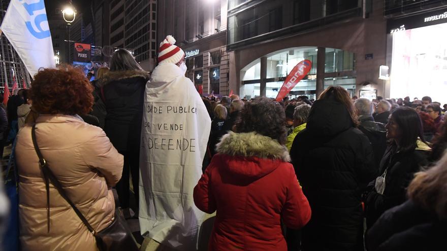 SOS Sanidade Pública sale a la calle en A Coruña y otras ciudades gallegas en defensa de la Atención Primaria