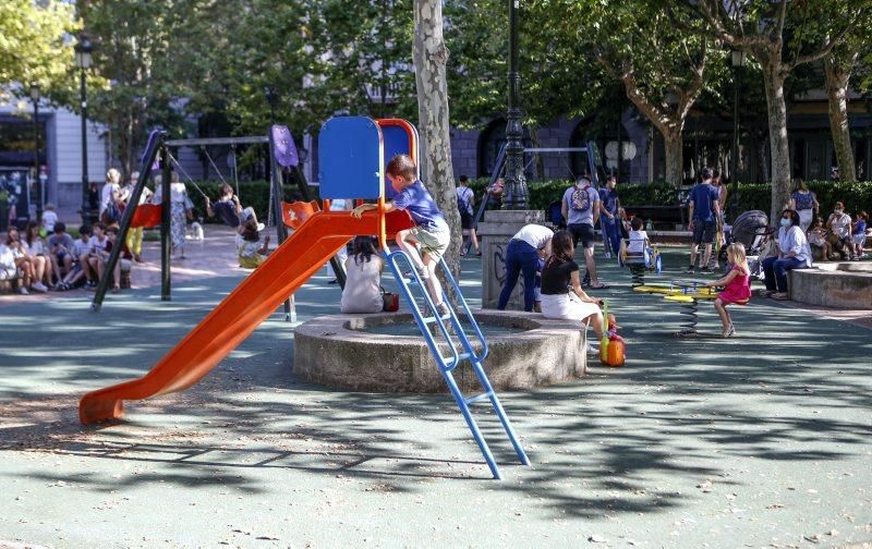 Los parques vuelven a la normalidad