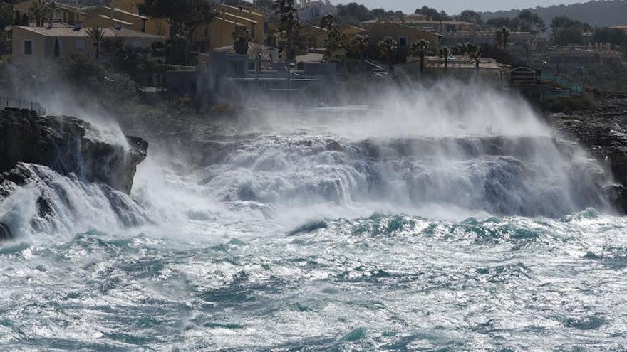 El fuerte temporal ha sido protagonista en Mallorca