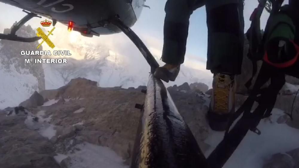 Rescate de tres montañeros zamoranos fallecidos en Picos de Europa