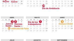 Calendario Laboral Sevilla 2026