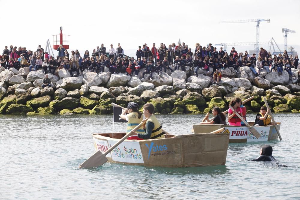 Proyecto escolar "Chalanas de Gijón"