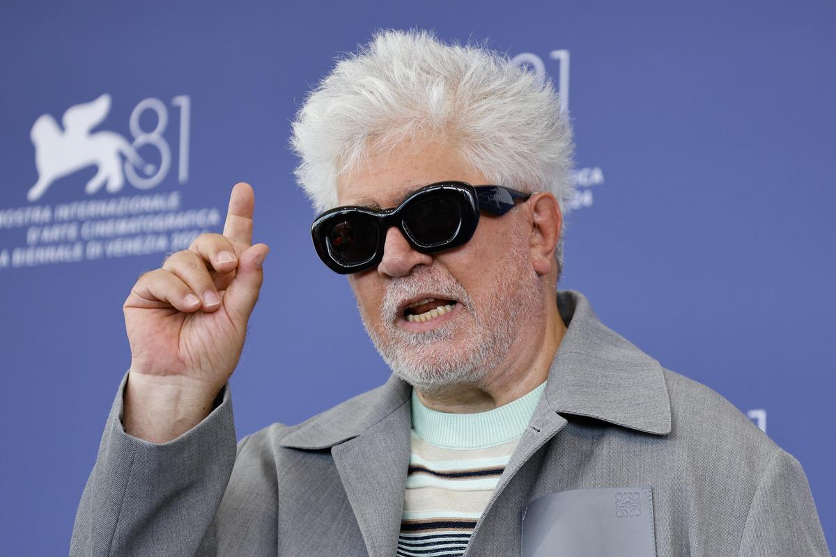 Pedro Almodóvar, en Venecia.