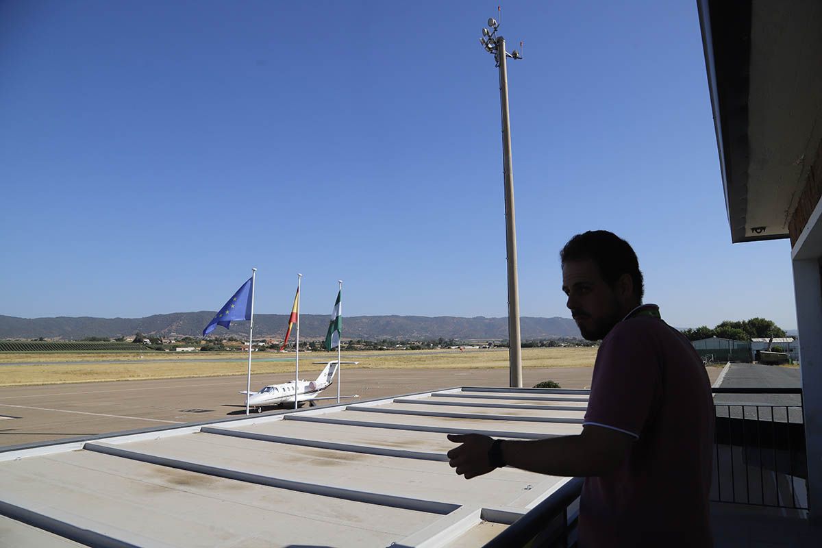 Las instalaciones de la AEMET en el aeropuerto de Córdoba