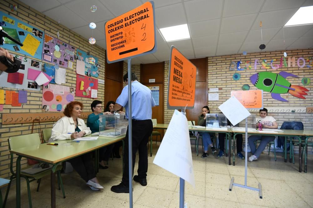 Elecciones municipales en Pontevedra | La jornada electoral en la ciudad del Lérez