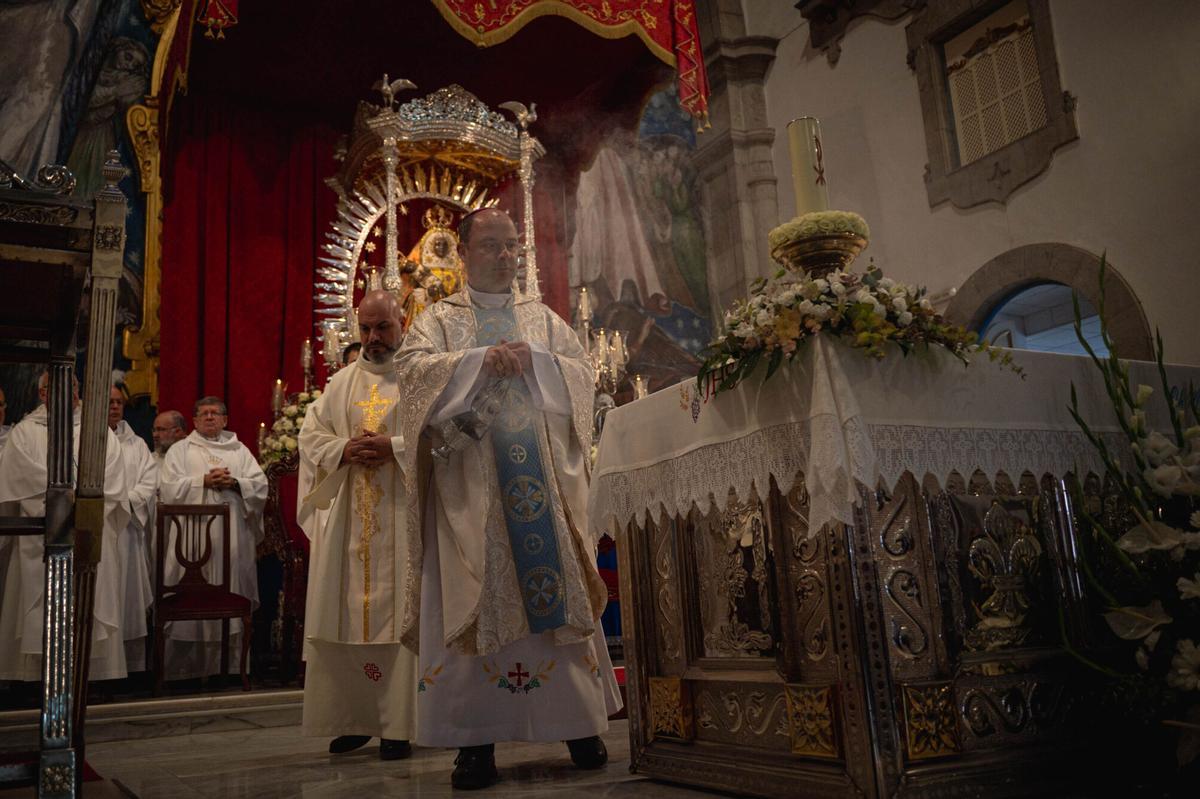Fiesta de la Virgen de Candelaria: procesión cívica y Misa central