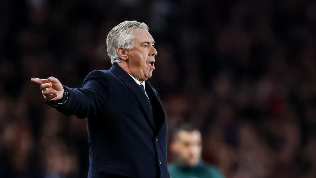 Ancelotti, tras el batacazo frente al Arsenal: "Las posibilidades son muy pocas"