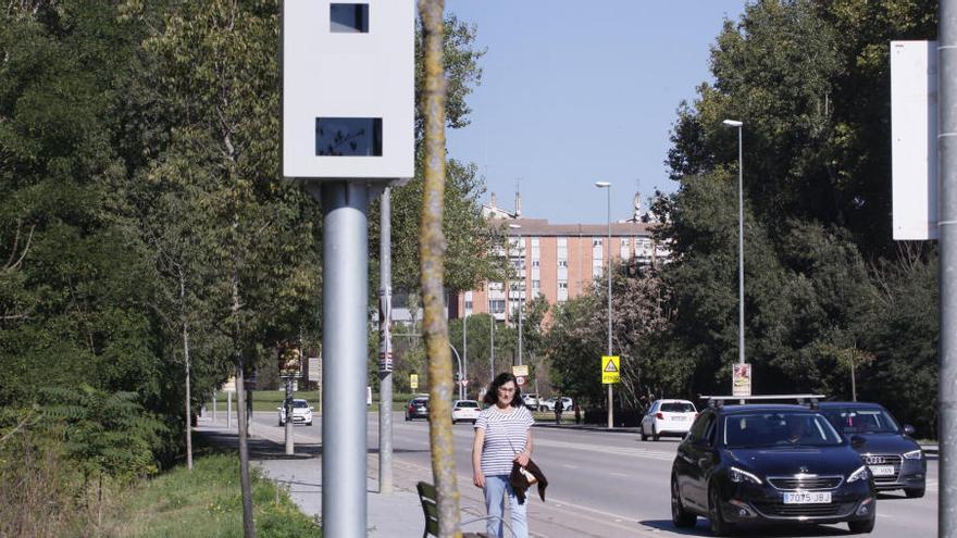 El radar del pont de Fontajau.