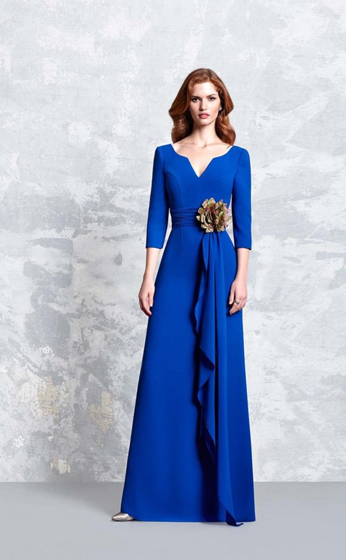 Colores top para vestidos de fiesta: azul eléctrico