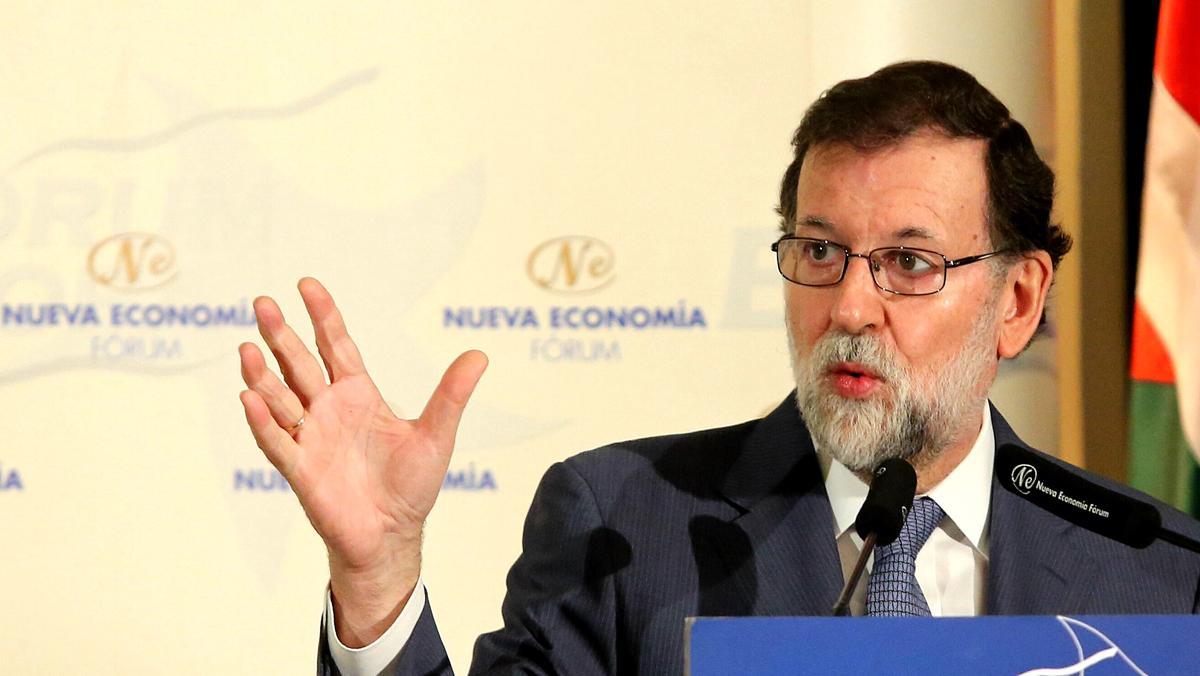 Rajoy veu absurd votar si Catalunya ha de seguir a la UE