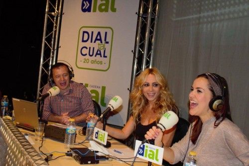 Marta Sanchez, Maldita Nerea, Roko y Vanesa Martin celebraron en Murcia el cumpleaños de 'Dial Tal Cual'