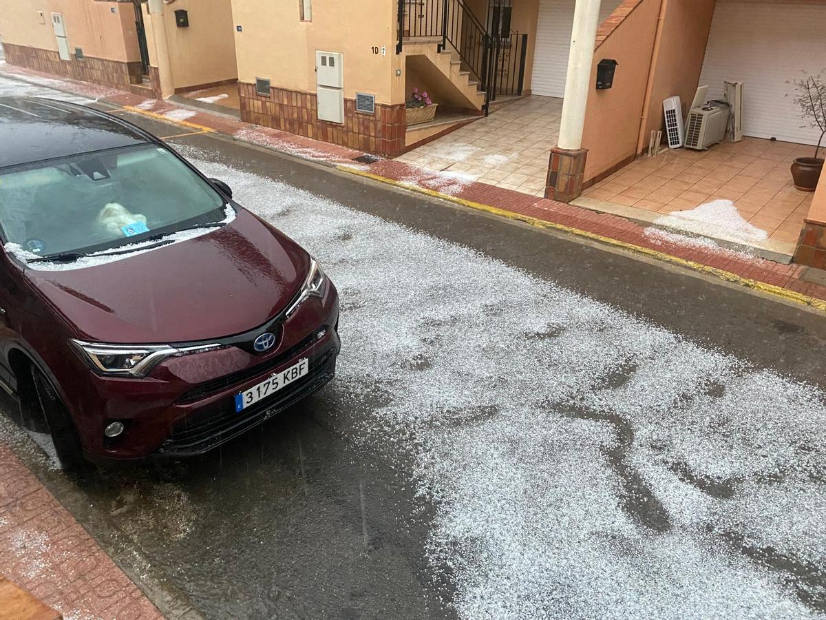El pedrisco ha afectado principalmente a la Plana Baixa. En la imagen, la Vall d'Uixó.