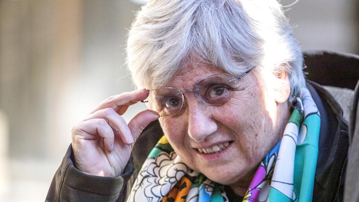 La eurodiputada de JxCat y exconsellera de Educación en 2017, Clara Ponsatí.