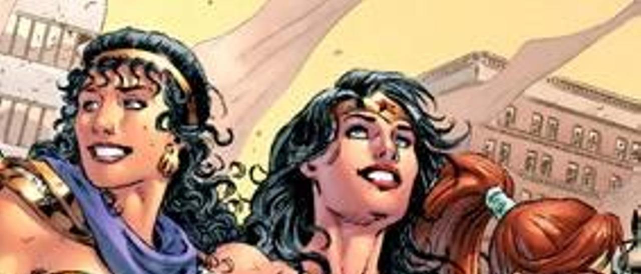 Wonder Woman dibujada por Nicola Scott.