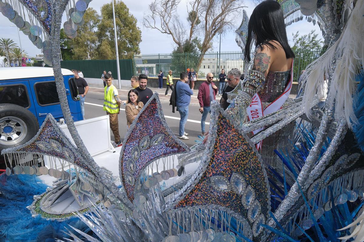Desfile del Carnaval en la calle