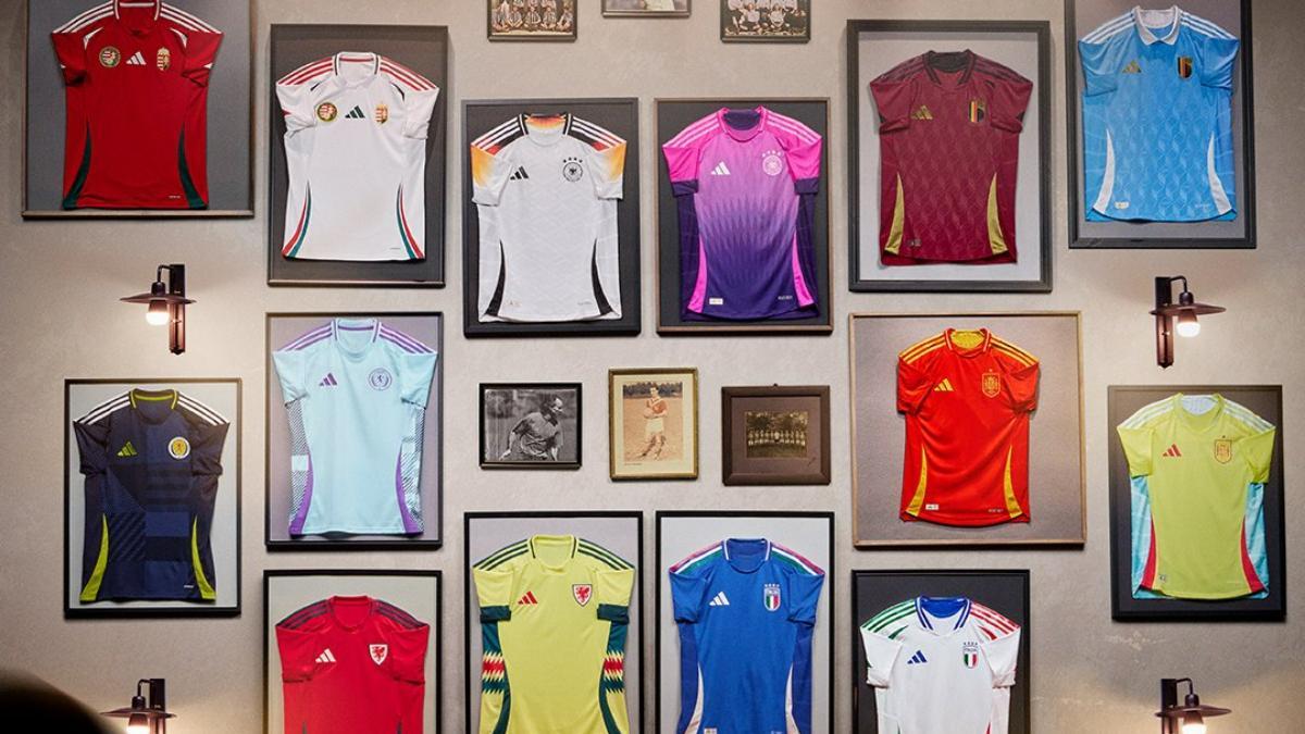 Adidas ha presentado también las equipaciones de Bélgica, Alemania, Italia, Gales, Escocia y Hungría