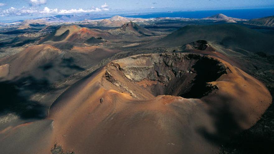El Timanfaya, escudo de volcanes vivos