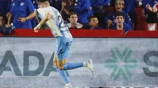 El 1-1 del Málaga en el Granada 2 - 2 Málaga de la jornada 6 de LaLiga Hypermotion