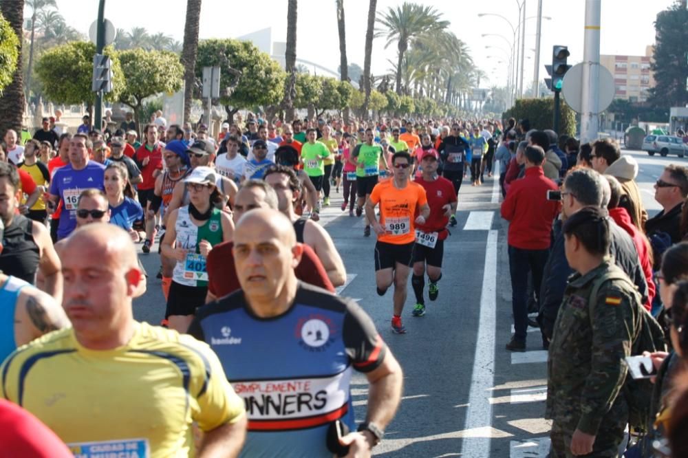 Media Maratón Murcia: Paso por Puente Reina Sofía