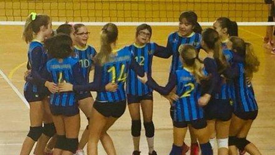 Laia, la niña con síndrome de Down, jugará la Copa de España de voley