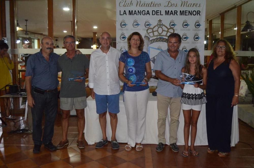 Entrega de premios en el Club Naútico