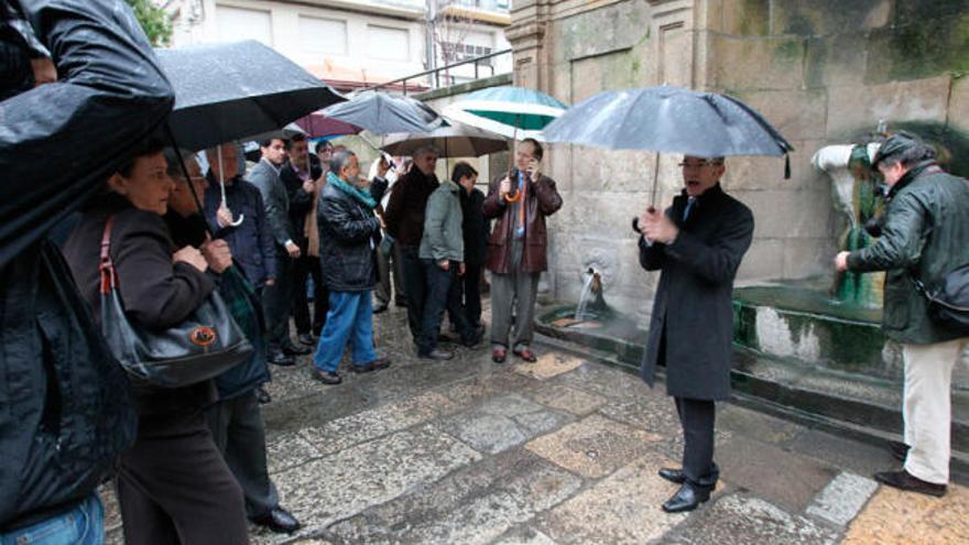 Turistas en Ourense.