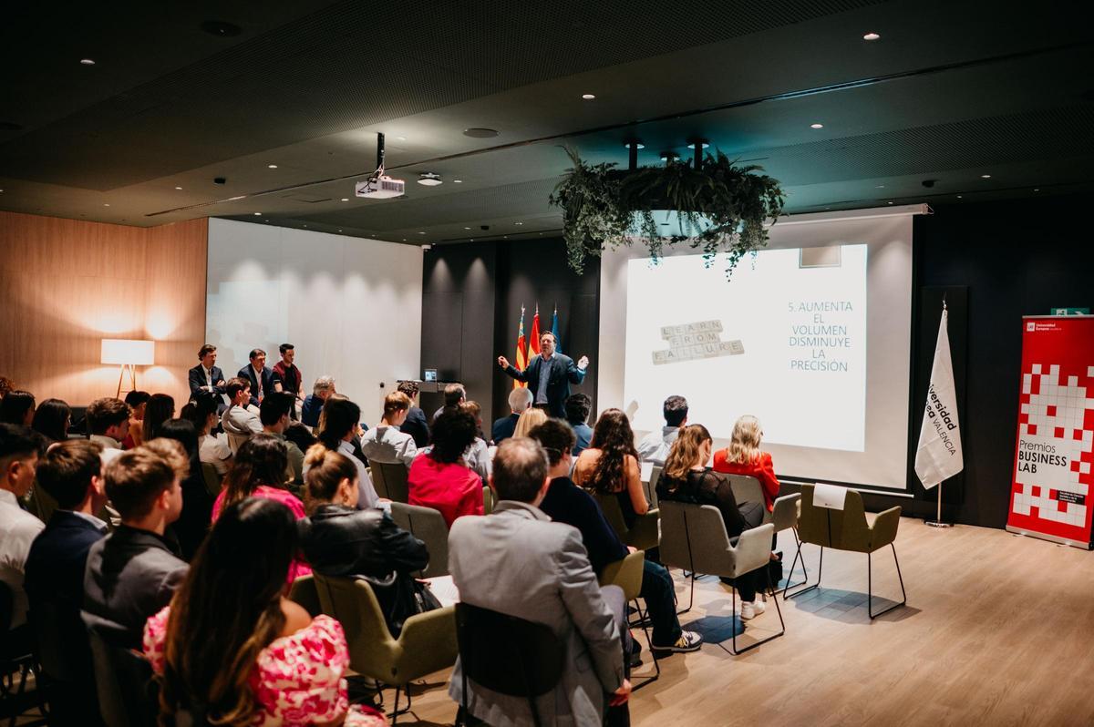 Entrega de premios Business Lab.