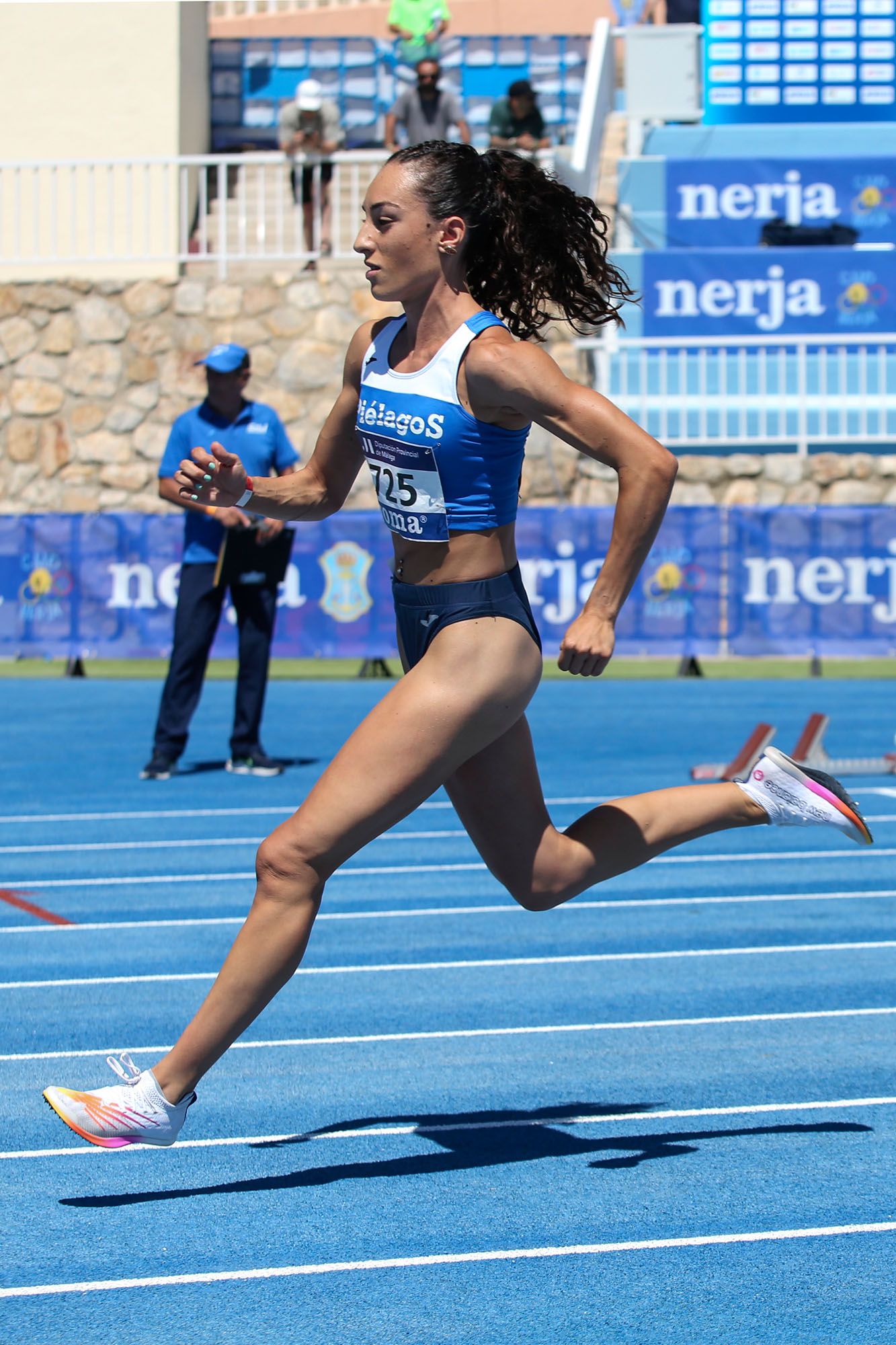 El campeonato nacional de atletismo de Nerja, en imágenes