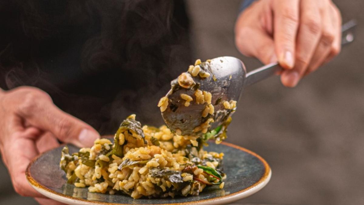 Uno de los arroces veganos de Pötstot.