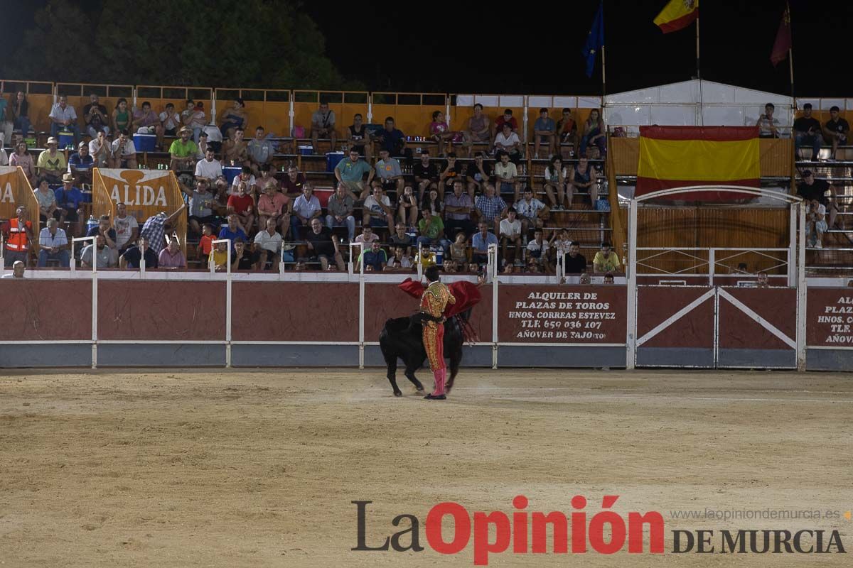 Primera novillada Feria Taurina del Arroz en Calasparra (Jorge Molina, Juan Herrero y Nek Romero)