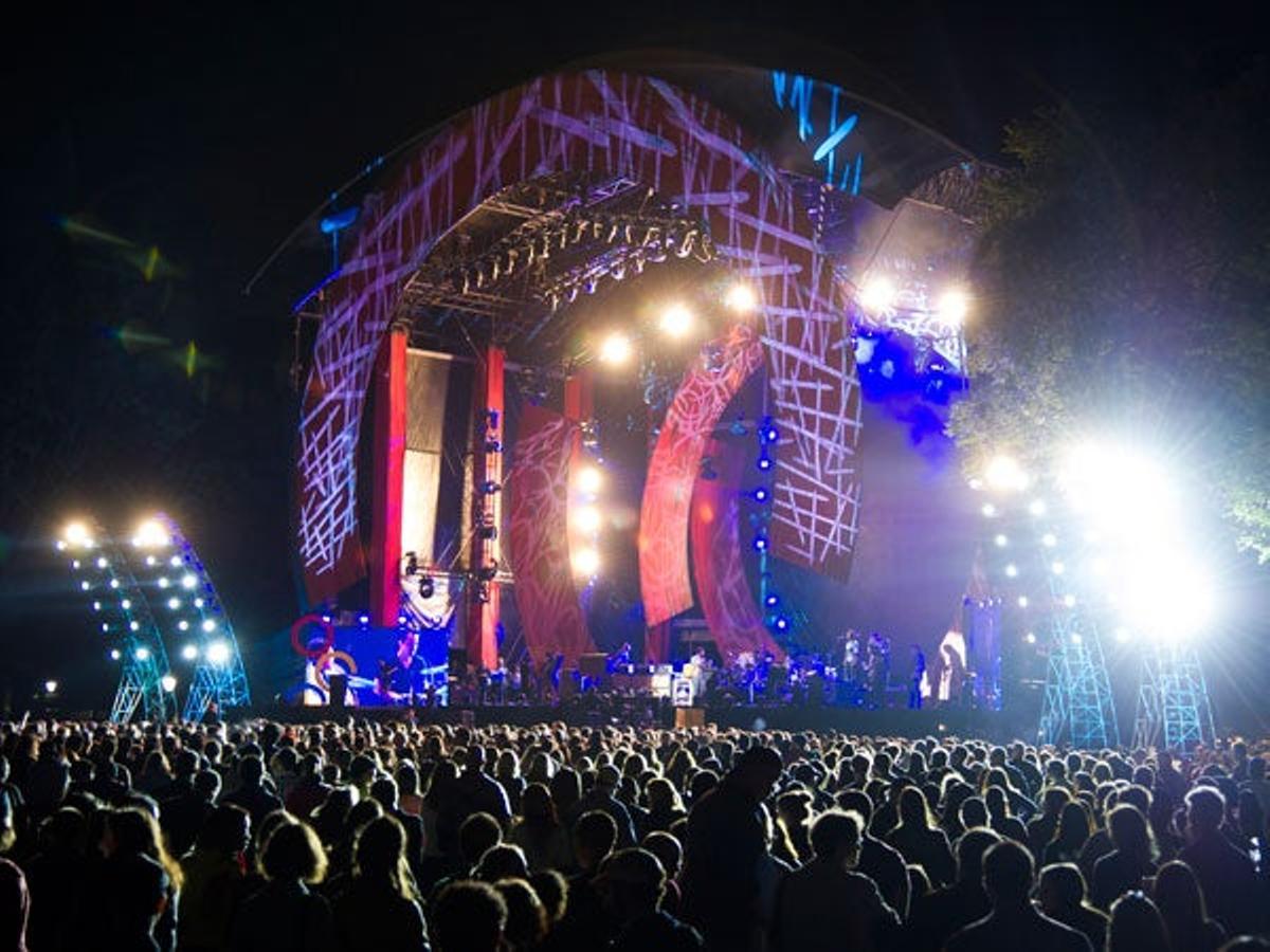 Aspecto del festival