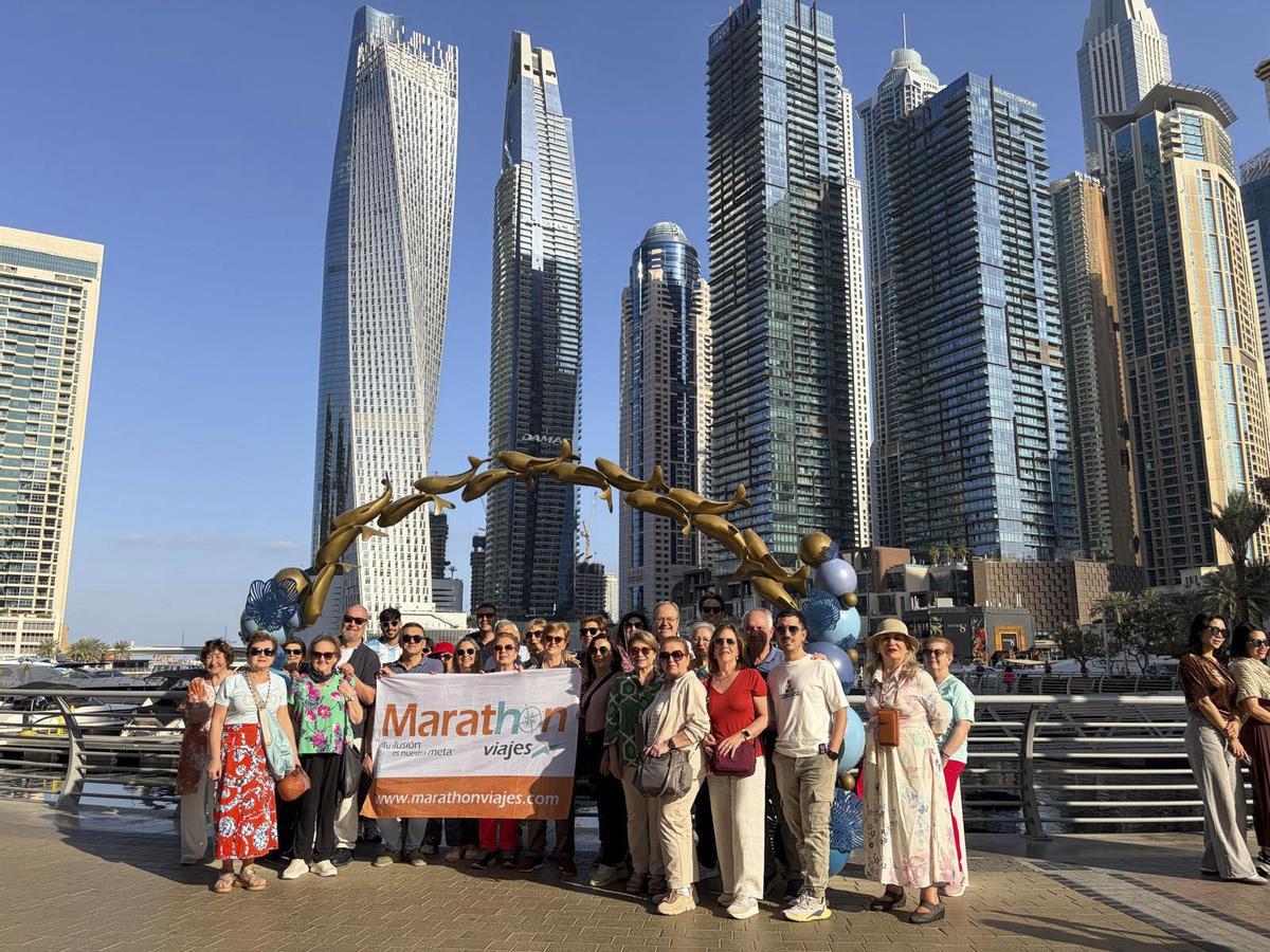 Un grupo de 30 turistas andaluces atrapados en Dubai