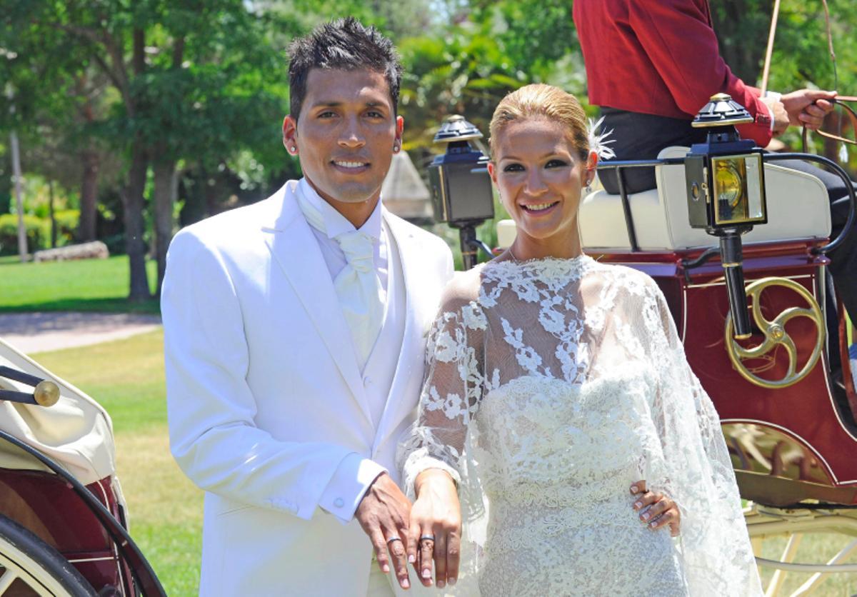 Tamara Gorro se casó con Ezequiel Garay en junio de 2012