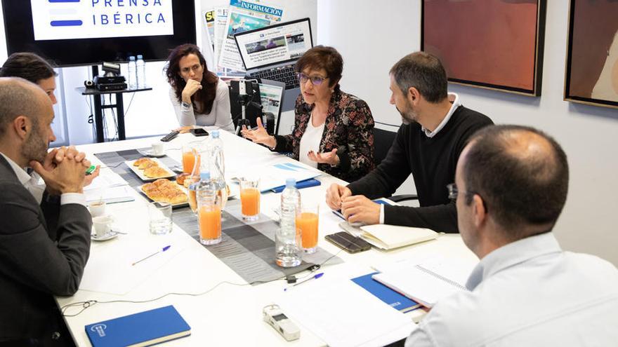 Los expertos durante la mesa redonda.