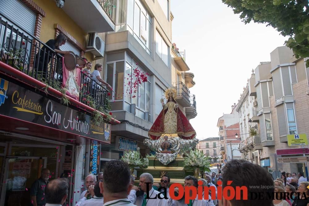 Traslado de la Virgen de la Esperanza al barrio de