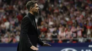 Simeone: "Hay que sancionar a los que tiraron objetos y a los que provocan"