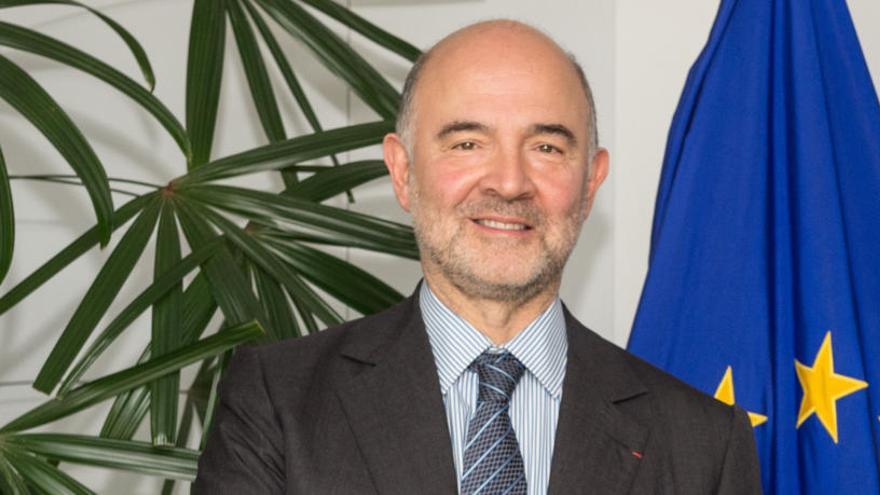 El comisario europeo de Finanzas, Pierre Moscovici.