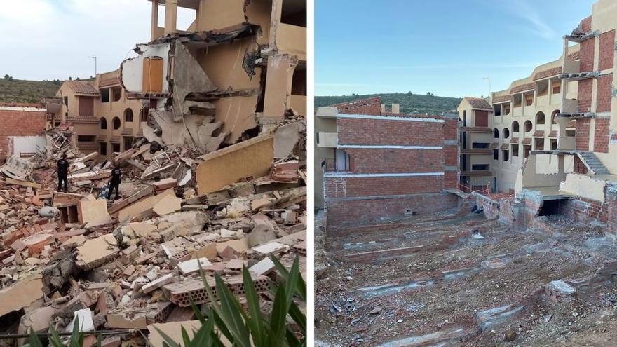 Perdió a su mujer y a su hijo: así recuerda un vecino el derrumbe de una vivienda en Peñíscola