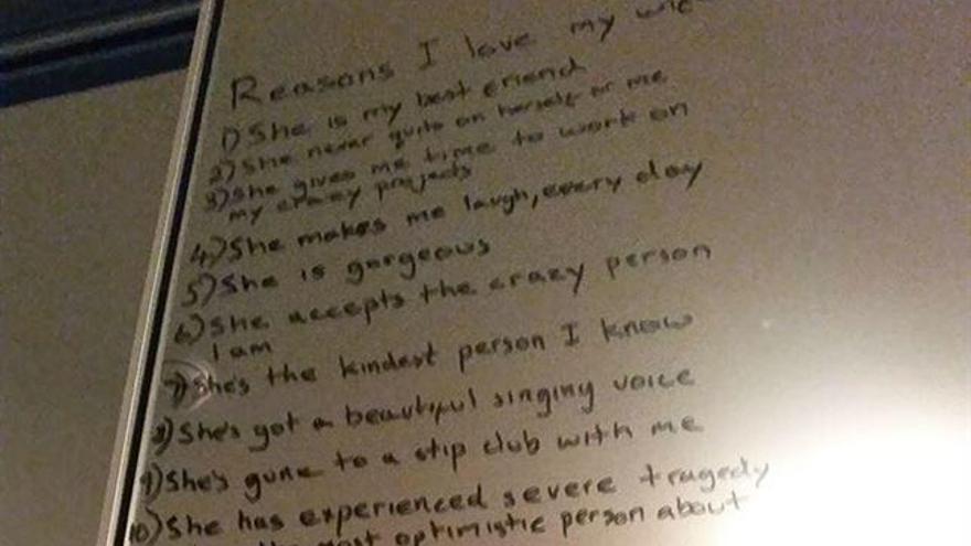 "15 razones por las que amo a mi mujer"